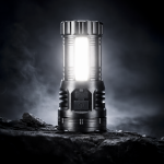 Linterna Recargable 9 Led Usb Negro