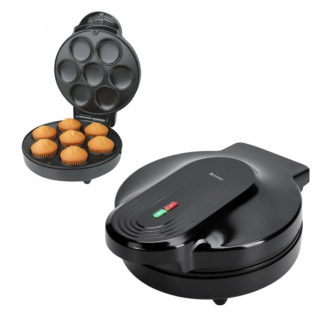 Maquina Para Cupcake 1000W Negro