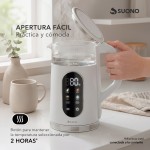 Pava Con Pantalla Digital BLANCO