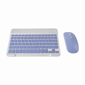 Set Mouse Y Teclado Violeta