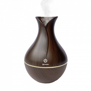 Humifidificador Jarrón Color Madera Osc.