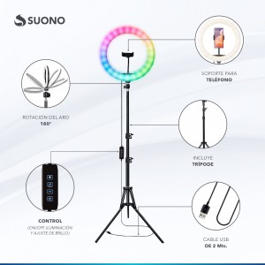 Aro De Luz Rgb Blanco