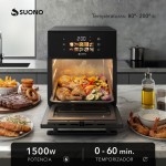 Air Fryer Digital Oven Edge Negro