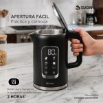 Pava Con Pantalla Digital Gran Negro