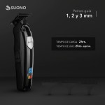 Hair Trimmer Con pantalla NEGRO