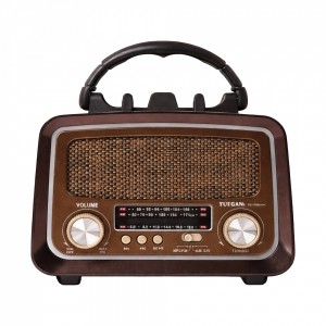 Radio Retro Marrón
