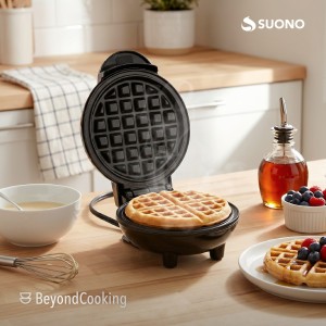 Mini Wafflera Negro