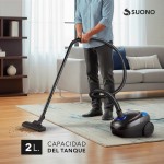 ASPIRADORA TRINEO C/BOLSA 800W NEGRO