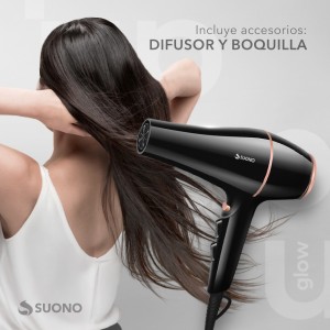 Secador De Pelo 1800W Negro