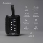 PARLANTE 1200mAh 5W NEGRO