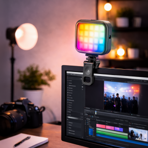 Video Lampara Rgb Negro