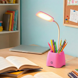 Lampara De Escritorio Rosa