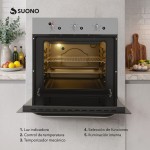Horno Empotrable Basico ACERO