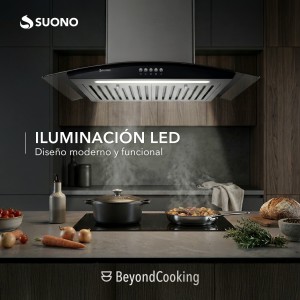 Campana De Cocina 200W Acero
