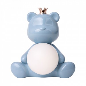 Parlante Osito Con Luz Azul