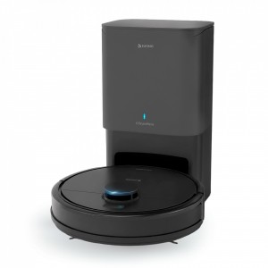 Aspiradora Robot Láser Base Autolimpiante Negro