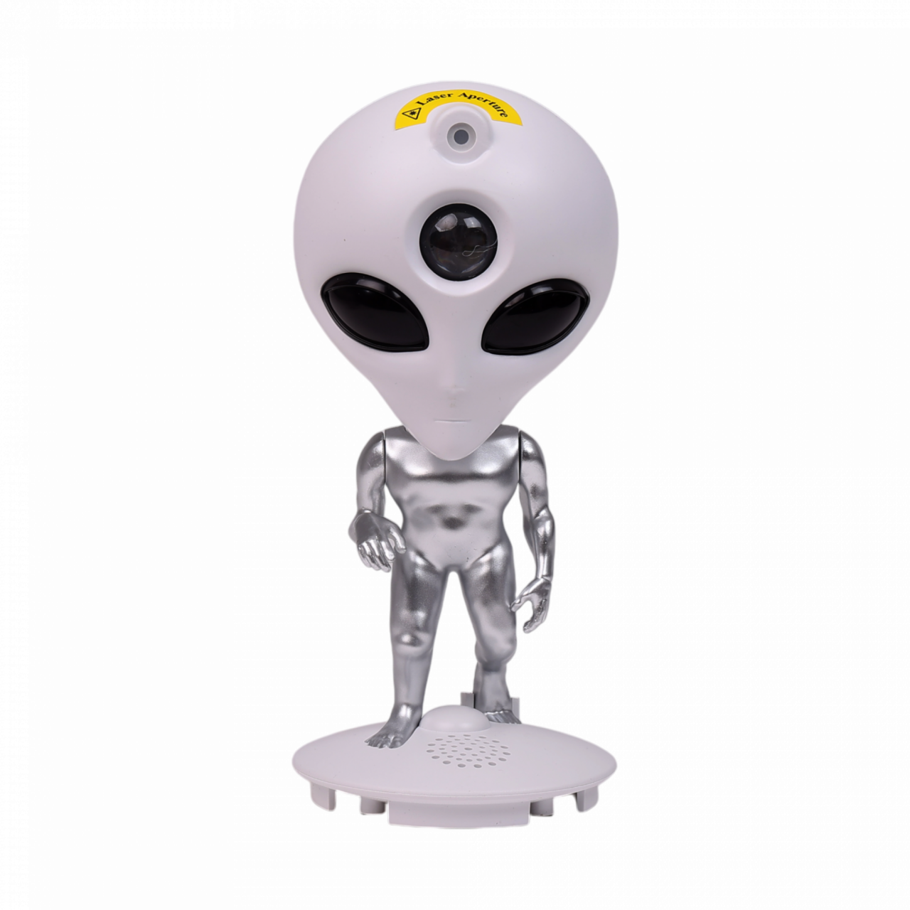 Proyector Con Parlante Alien Blanco