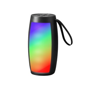 Parlante Rgb Multicolor Negro