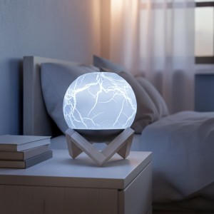 Luz Decorativa Esfera Blanco