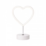Lampara Corazón Blanco
