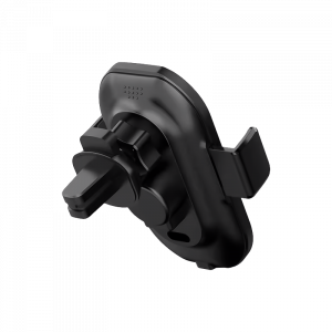 Soporte C/Cargador Inalámbrico Negro