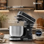 Batidora Planetaria Digital 1300W Negro