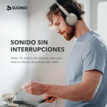 Auriculares Vincha Con ANC CREMA