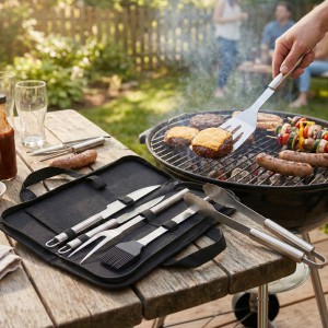 Kit Asador Acero