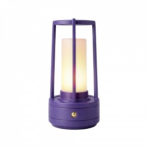 Lámpara De Cristal Led Violeta