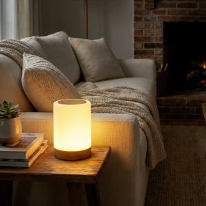 Luz Led Recargable Marrón