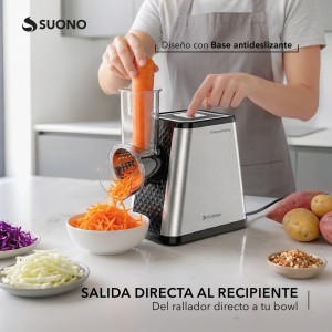Rallador Eléctrico Acero