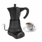 Cafetera Italiana Elec 6 Tazas NEGRO