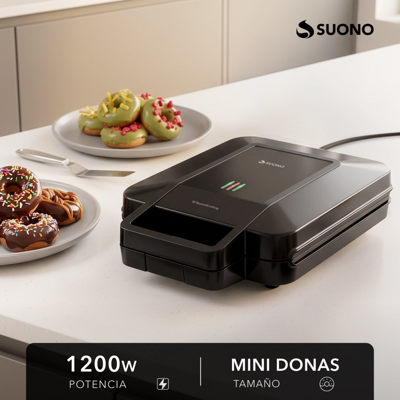 Mini Donuts Maker Xl Negro