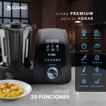ROBOT DE COCINA 1700W 3,3L 6 A NEGRO