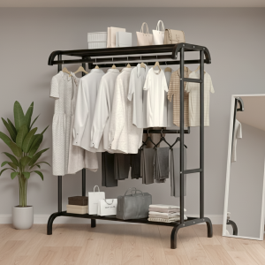 Organizador De Ropa Negro