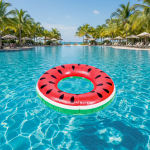 Inflable Salvavidas Sandia Rojo