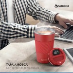 Vaso Térmico 450Ml Rojo