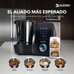 ROBOT DE COCINA 1700W 3,3L 6 A NEGRO