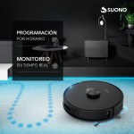 Aspiradora Robot Suono Láser Plus Negro