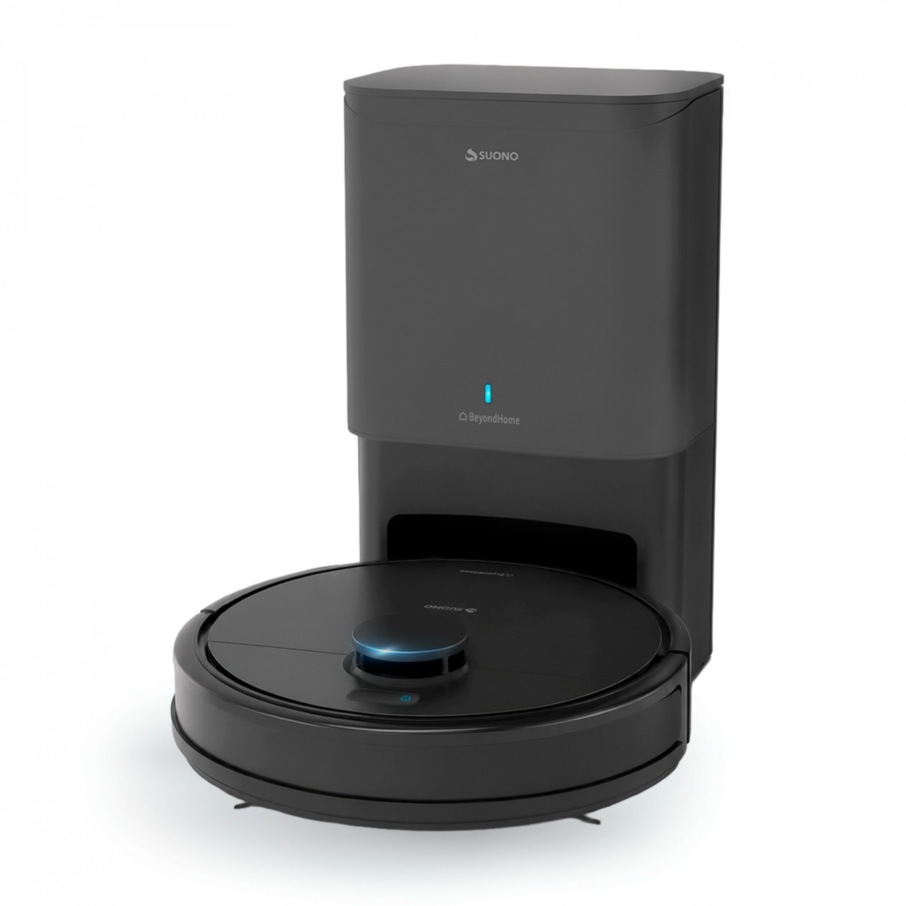 Aspiradora Robot Láser Base Autolimpiante Negro