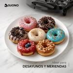 Máquina De Donas 750W Negro