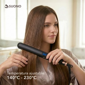 Planchita De Pelo Regulable Negro