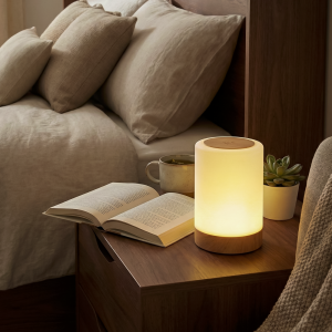 Luz Led Recargable Marrón