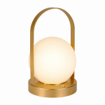 Lámpara Esfera Inalámbrica Dorado