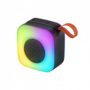 Parlante Portatil Rgb Negro