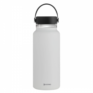 Botella De Acero 500Ml Blanco