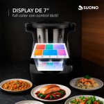 Robot De Cocina 1700W 4,7L 8 Acc. Negro
