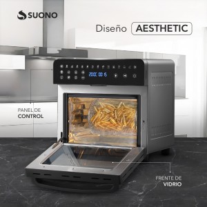 Horno Air Fryer Suono 14L 1800W Negro