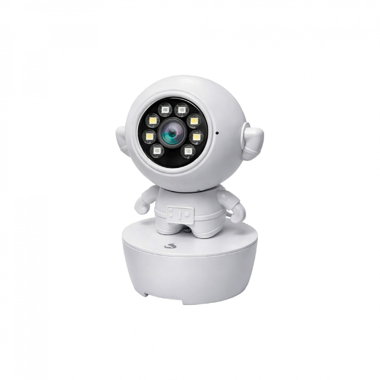 Cámara De Seguridad Astronauta Hd Blanco