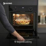 Horno Empotrable Digital Negro